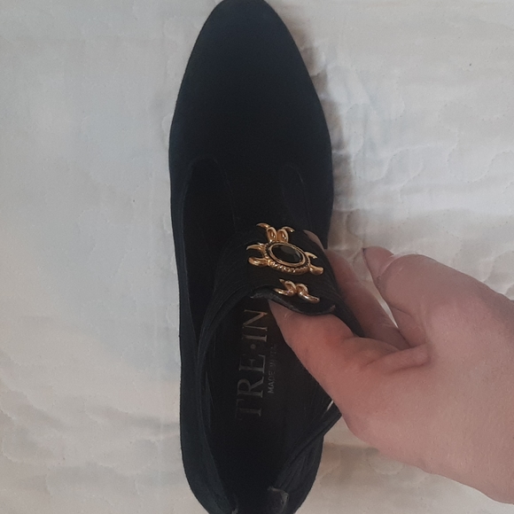 Vintage Tre In Black Heels Size 7 - Picture 3 of 4